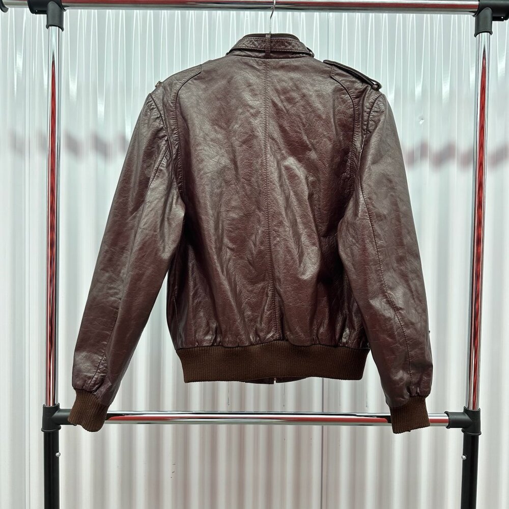 Campus Leather Jacket - Picture 2 of 10